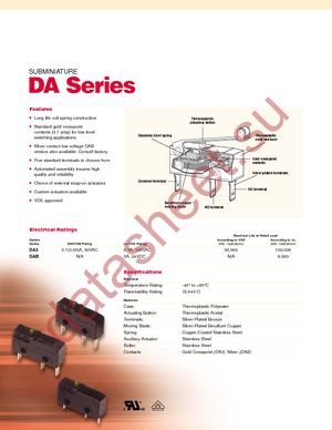DA3C-B1AA datasheet  